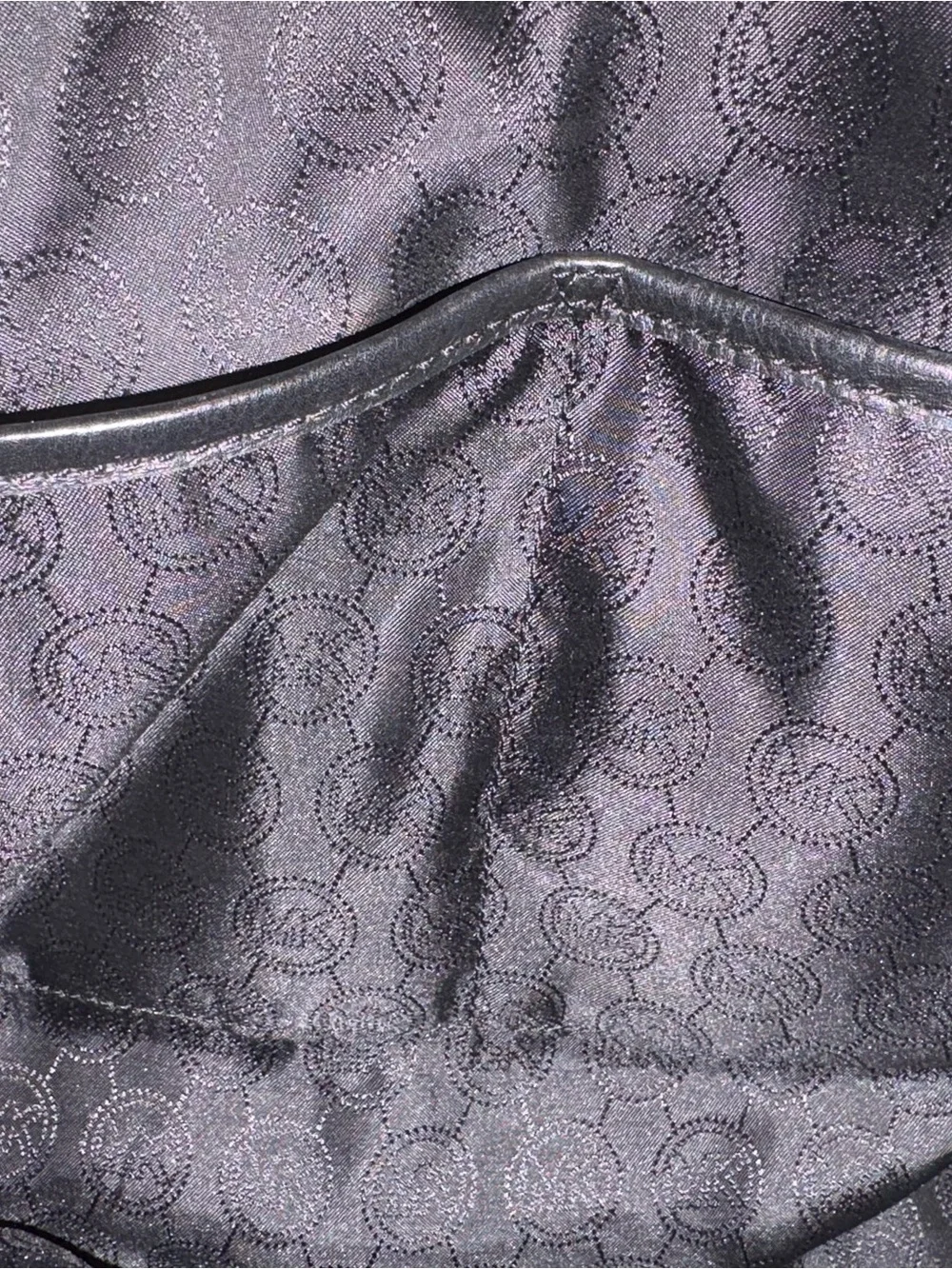 Michael Kors Tan and Black MK Logo Tote with Black Handles